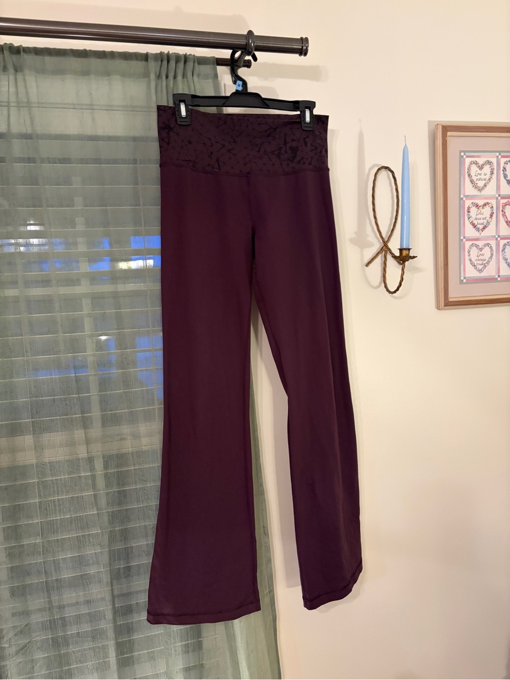 lululemon athletica Women's Bootcut Yoga Pants in Plum